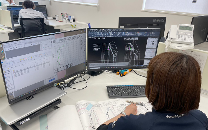 プラント工事の計画設計業務